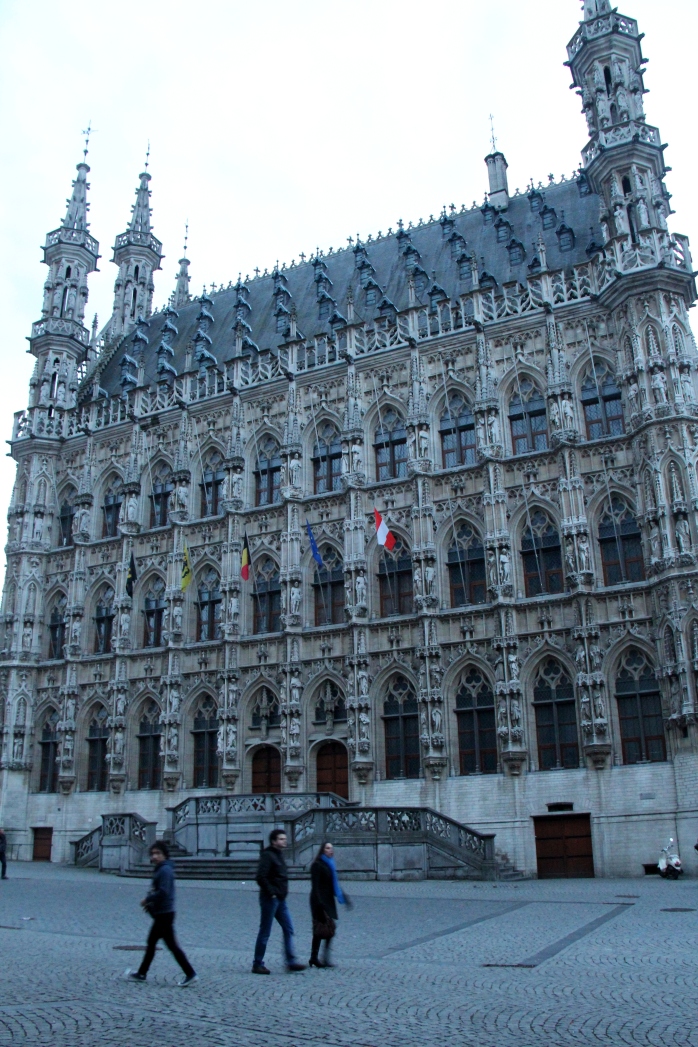 Leuven Town Hall (Stadhuis) in Grote Markt, heart of the city