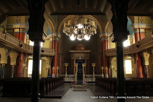 Inside Sofia Synagogue in Bulgaria