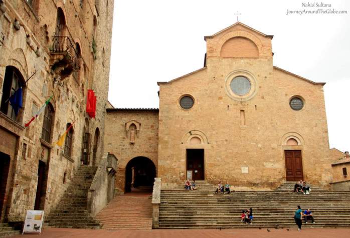 The Collegiata or Duomo in San Gimignano, Italy